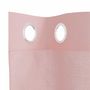 Voir la diapositive 5 : VIDAXL Rideaux en voile avec œillets 2 pcs rose 140x175 cm