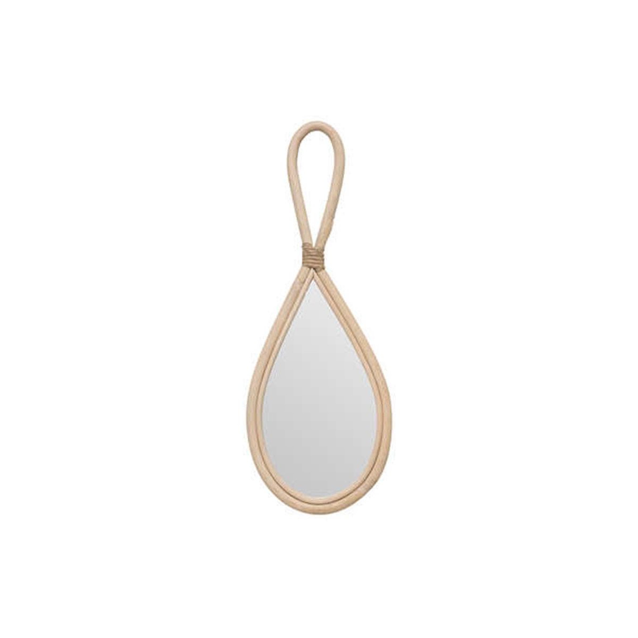 Voir la diapositive 3 : ATMOSPHERA Lot de 2 miroirs muraux  carmen  18cm beige