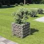 Voir la diapositive 1 : VIDAXL Lit sureleve a gabion Acier galvanise 50x50x50 cm