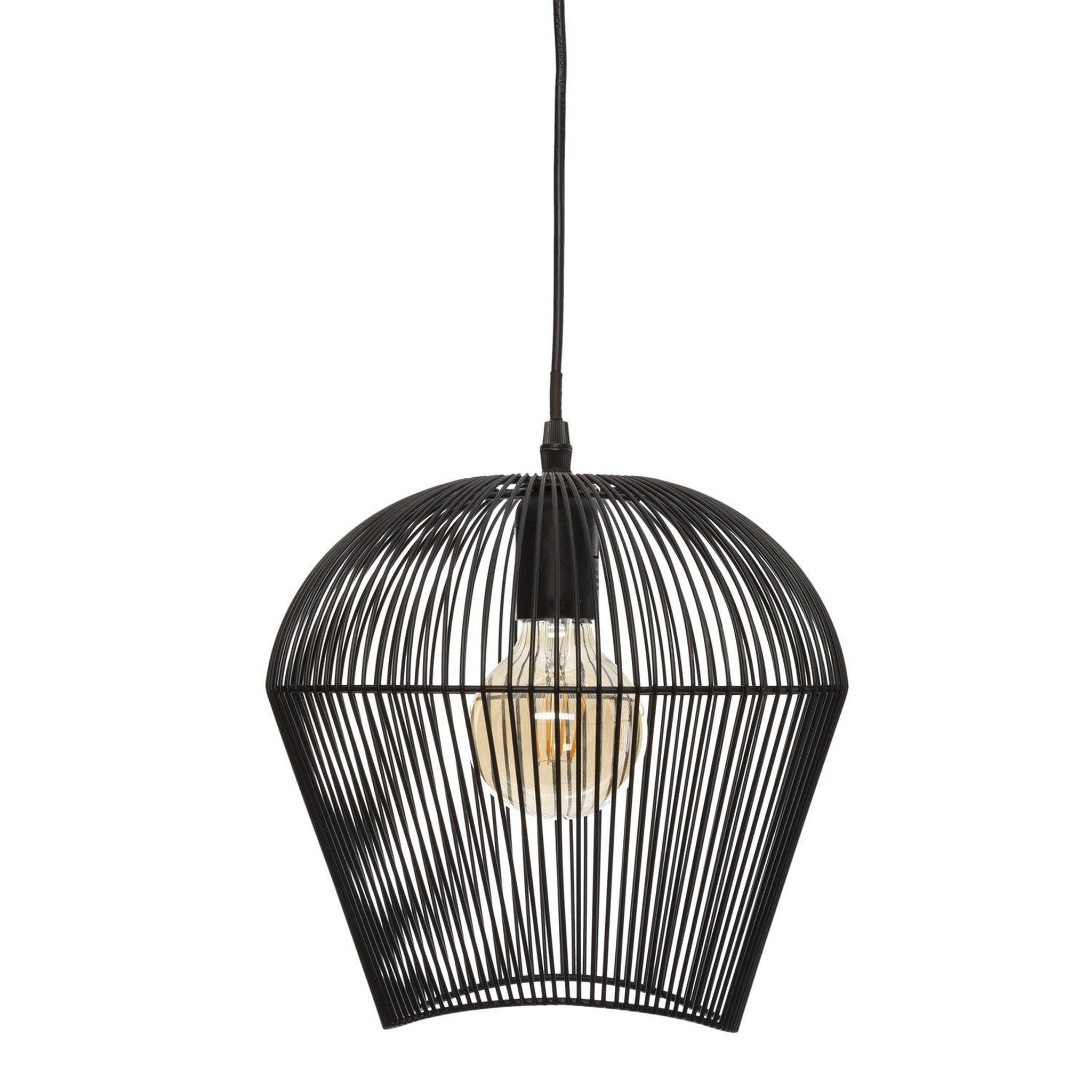ATMOSPHERA Suspension filaire en métal Jena - Noir