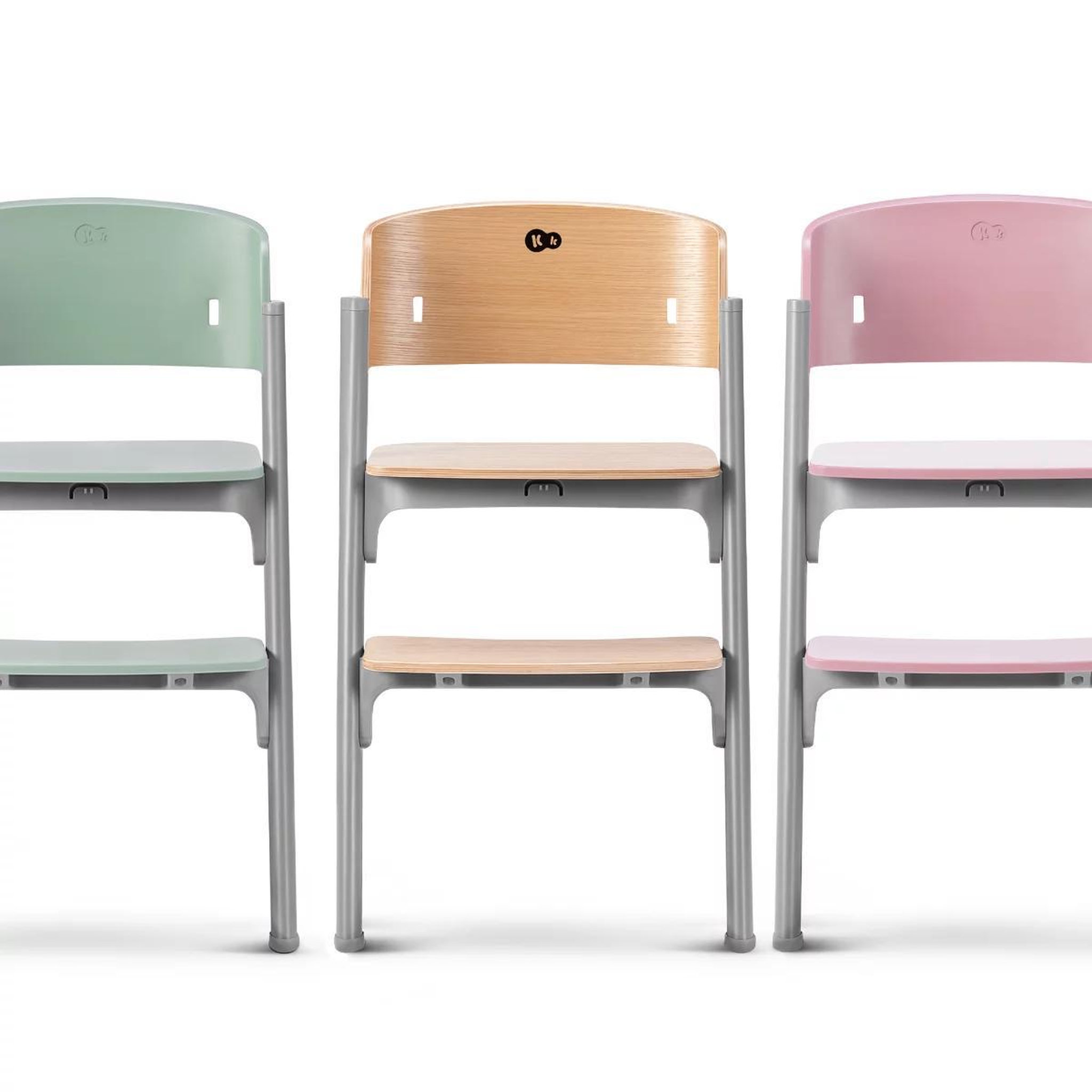 Voir la diapositive 3 : KINDERKRAFT Chaise haute 3 en 1 avec assise réglable et design moderne