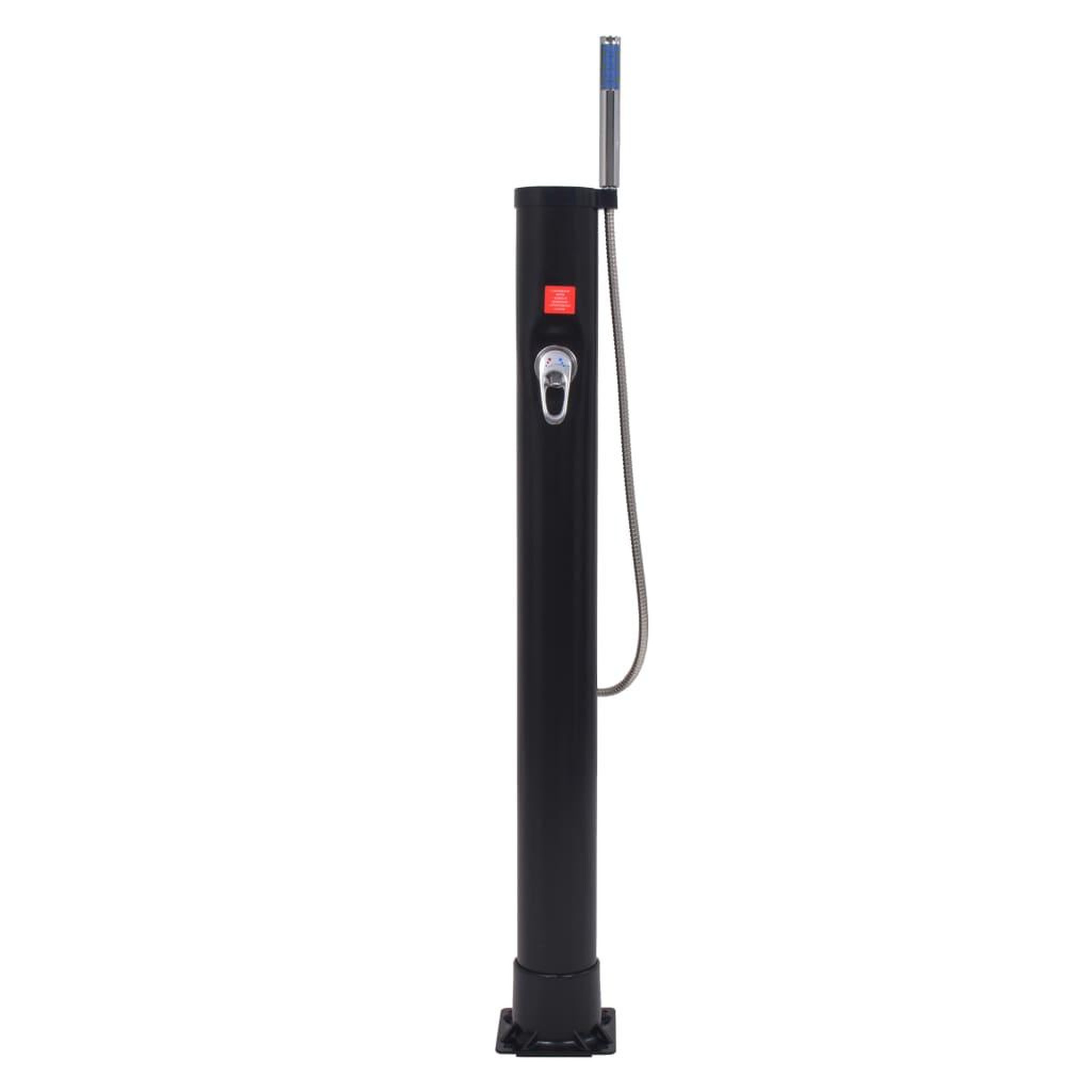 Voir la diapositive 2 : VIDAXL Douche solaire 8 L PVC Acier