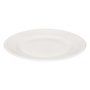 Voir la diapositive 2 : SECRET DE GOURMET Lot de 6 Assiettes Plates  Perle  27cm Blanc