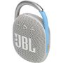 Voir la diapositive 2 : JBL Enceinte portable Clip 4 Eco Blanc