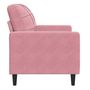 Voir la diapositive 5 : VIDAXL Fauteuil Rose 60 cm Velours