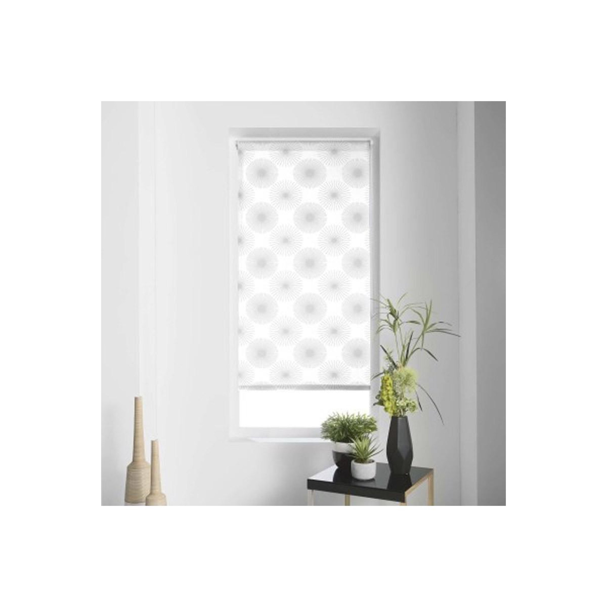 Douceur d'Intérieur Store enrouleur tamisant  ozonia  45x180cm blanc