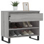 Voir la diapositive 4 : VIDAXL Armoire a chaussures Sonoma gris 70x36x60 cm Bois d'ingenierie