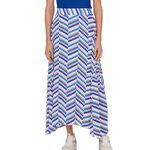 Only Jupe Longue  Femme Only Life Midi. Coloris disponibles : Bleu
