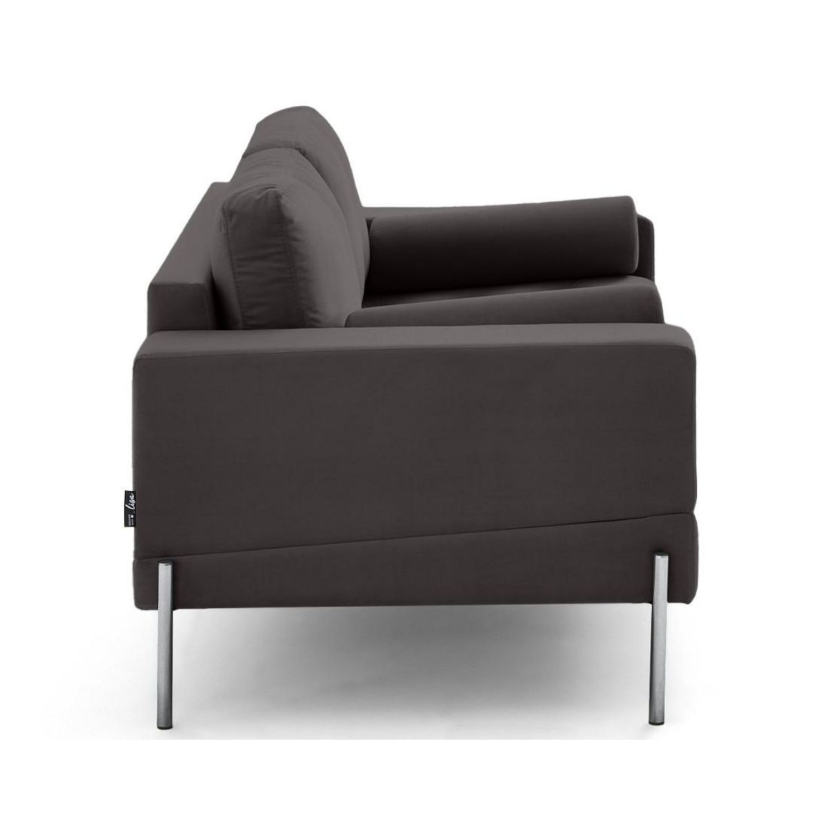 LISA DESIGN Isaure - canapé droit 2 places en velours