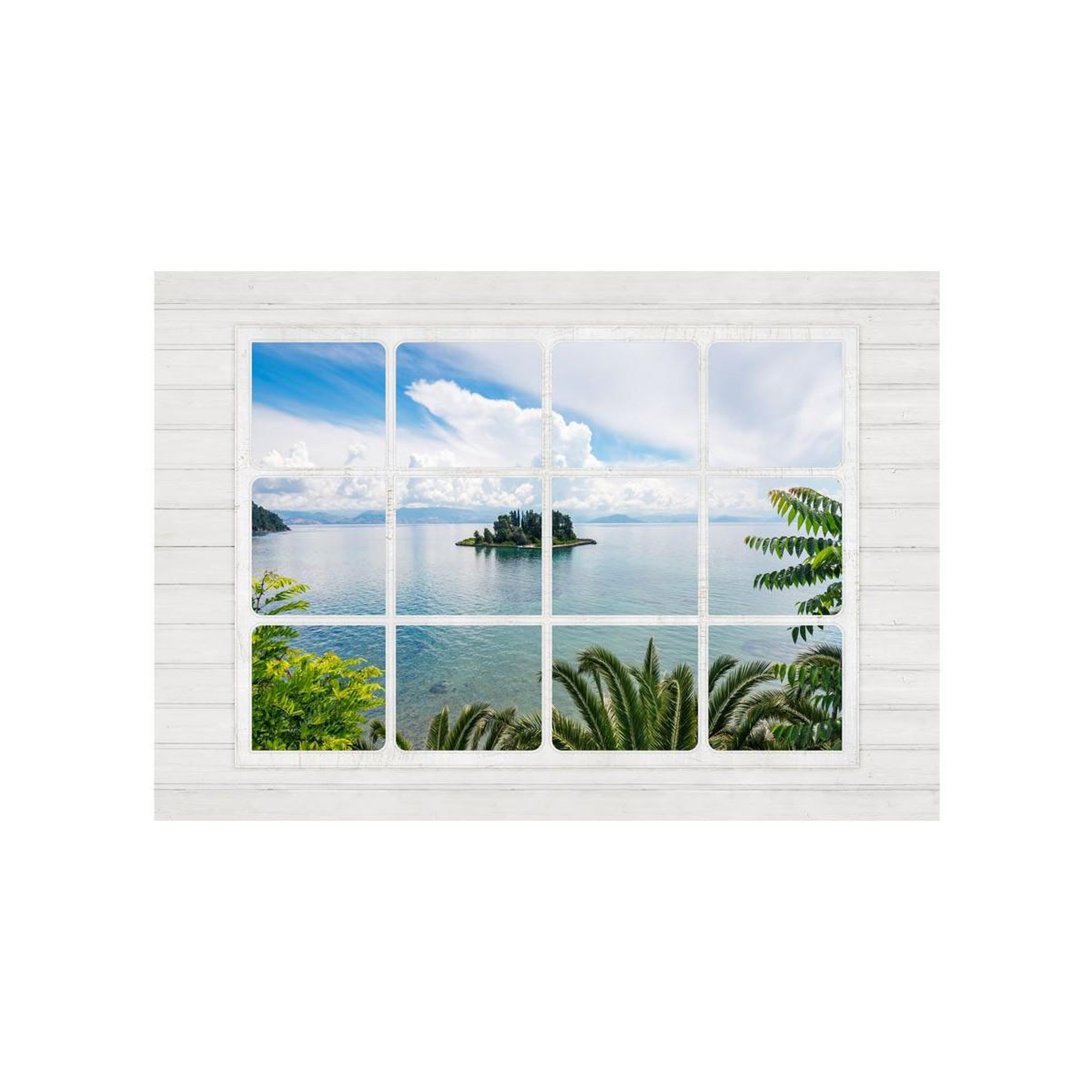 Voir la diapositive 2 : Paris Prix Papier peint  desert island
