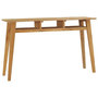 Voir la diapositive 1 : VIDAXL Table console 120x35x75 cm Bois de teck massif