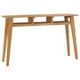 Voir la diapositive 1 : VIDAXL Table console 120x35x75 cm Bois de teck massif