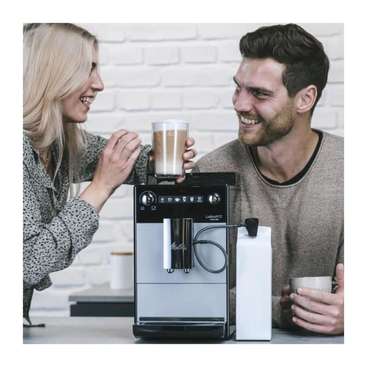 Melitta Machine a café automatique - MELITTA - Latticia OT F300-101 - Argent