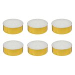 ATMOSPHERA Lot de 6 Bougies Chauffe-Plat Parfumées  Izor  3,7cm Fleur de Coton