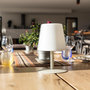 Voir la diapositive 5 : Lumisky Lampe de table sans fil LED STANDY MINI Beige Acier H25CM