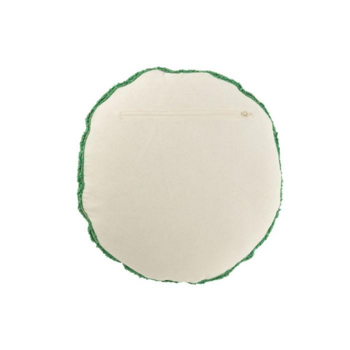 Paris Prix Coussin Déco Tufté Smiley  Polly  45cm Vert