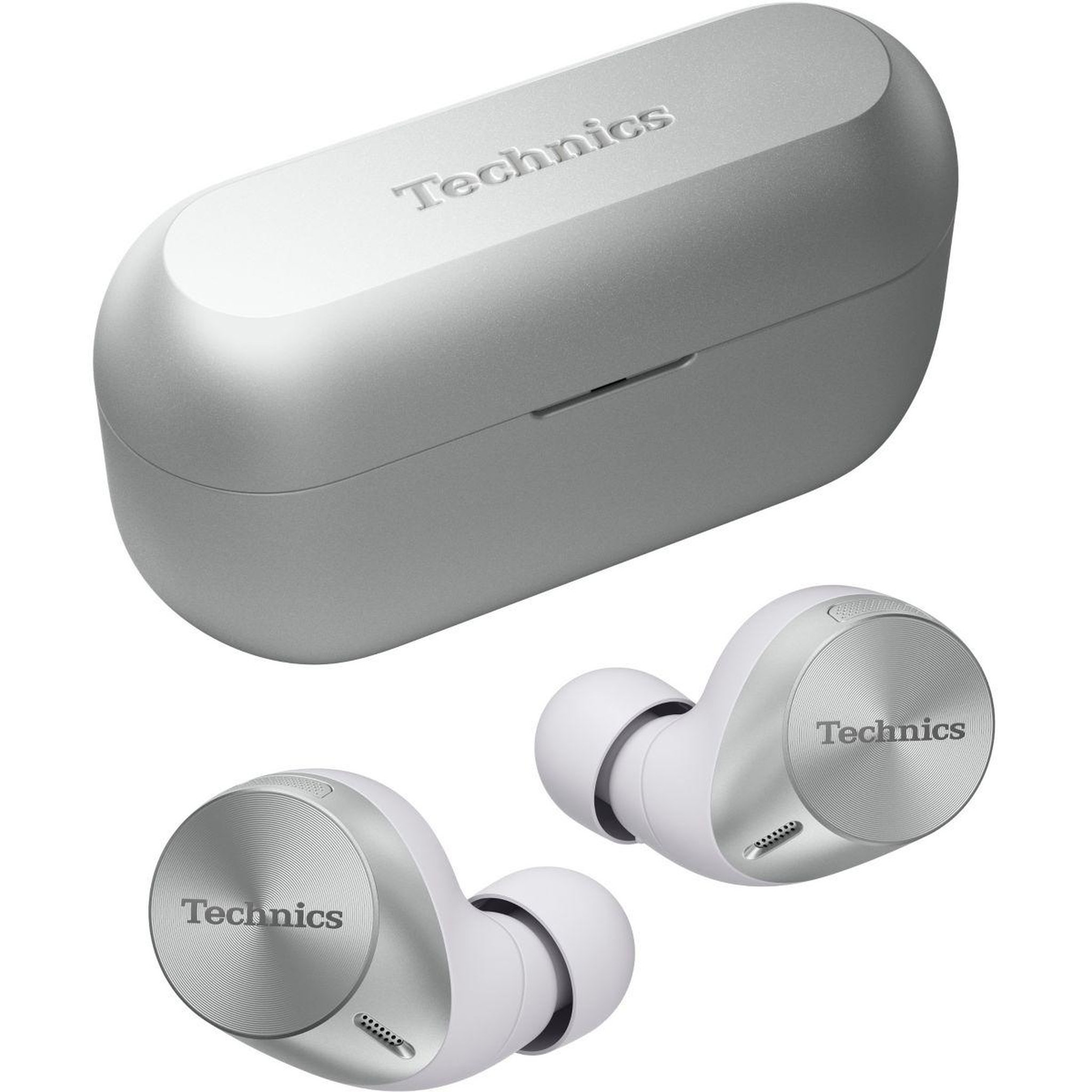 Voir la diapositive 2 : TECHNICS Ecouteurs sport EAH-AZ60M2ES Argent