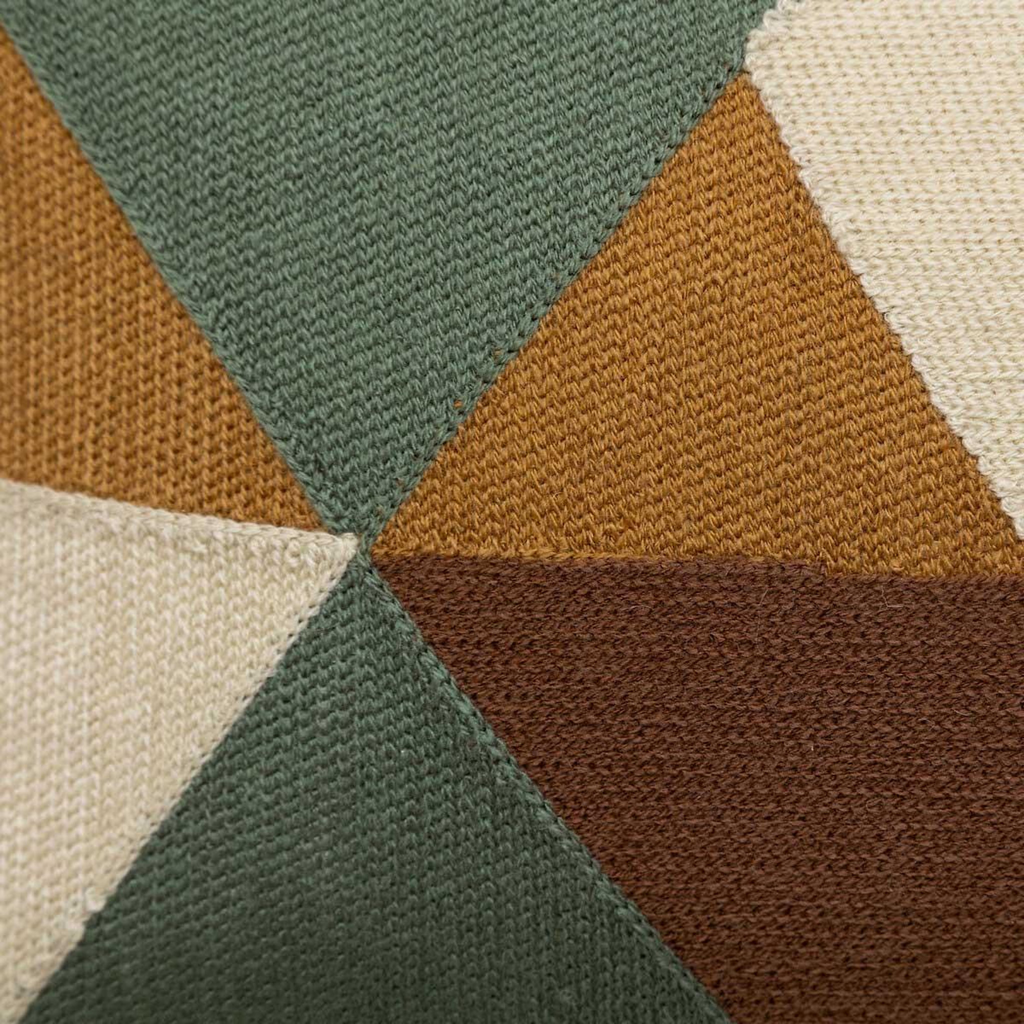 Voir la diapositive 5 : ATMOSPHERA Coussin déco imprimé  hary  30x50cm vert
