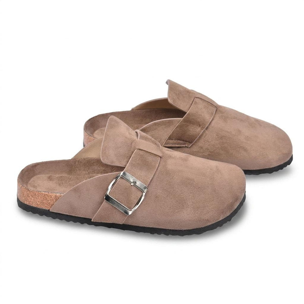 OZABI OZABI Sabot Fermé Enfant Suédine - Boucle Métal - Doublure Velours
