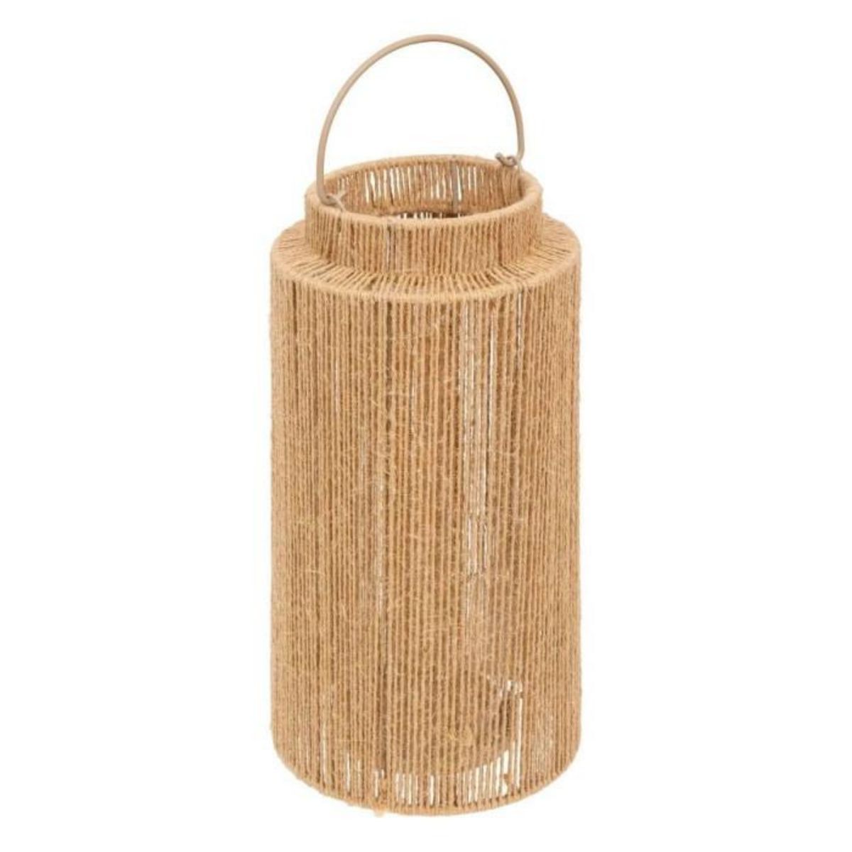 ATMOSPHERA Lanterne Déco  Floral  30cm Naturel