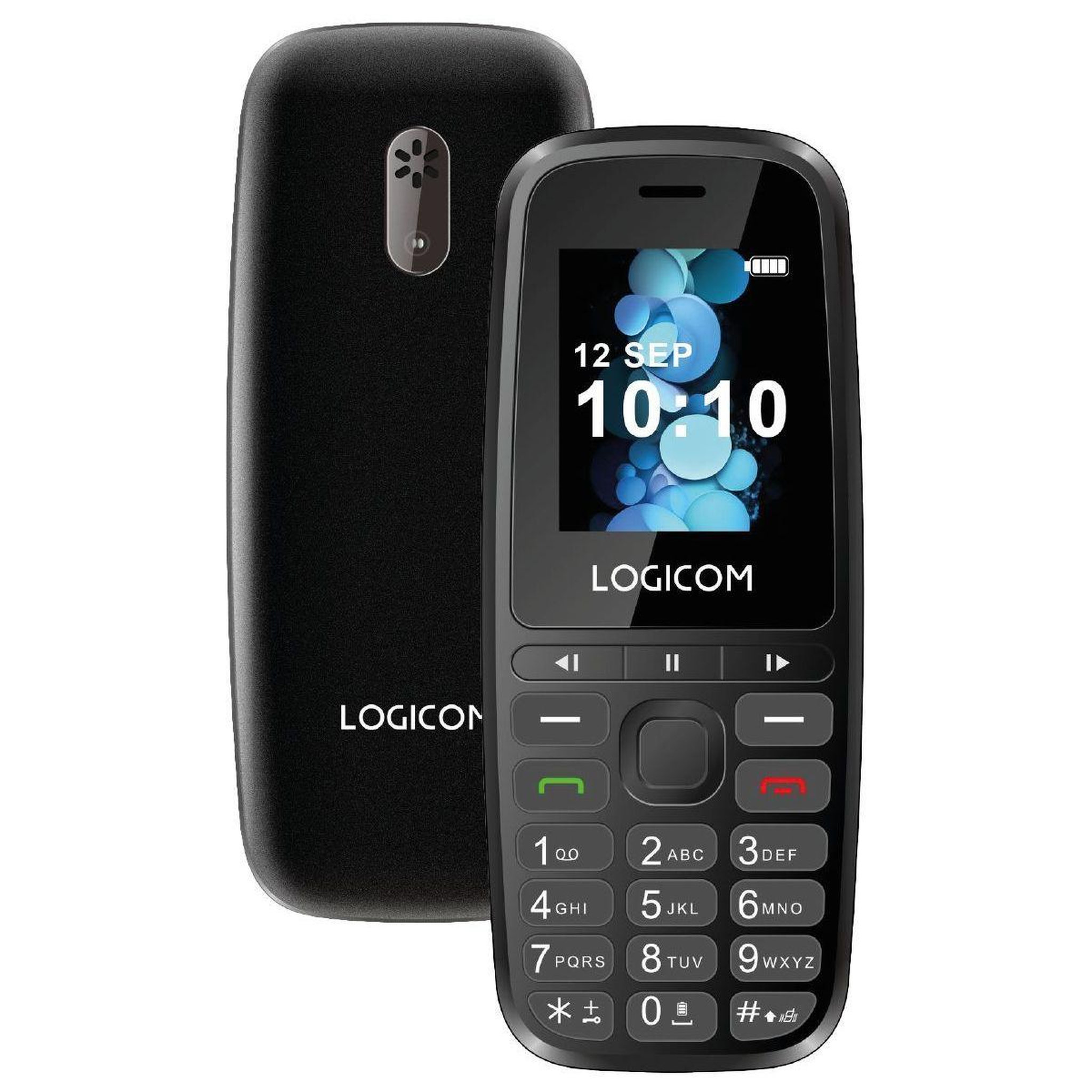 Voir la diapositive 1 : Logicom Téléphone portable Posh 402 Noir 4G