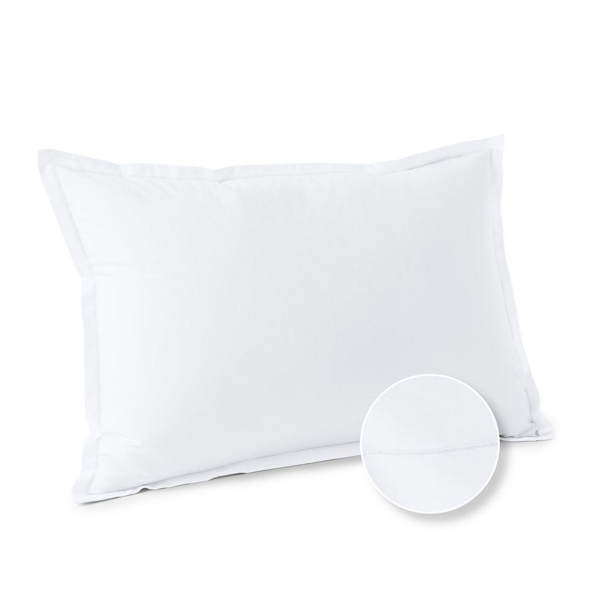 ACTUEL Taie d'oreiller unie en coton 57 fils - collection permanente