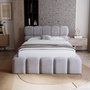 Voir la diapositive 5 : BEST MOBILIER Mariposa - lit coffre - 180x200 cm - sommier inclus - en velours