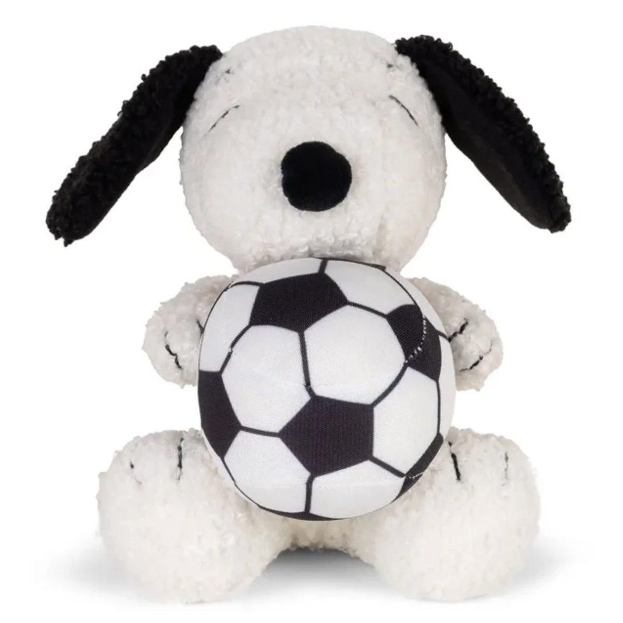 Voir la diapositive 2 : BON TON TOYS Peluche snoopy football 16 cm