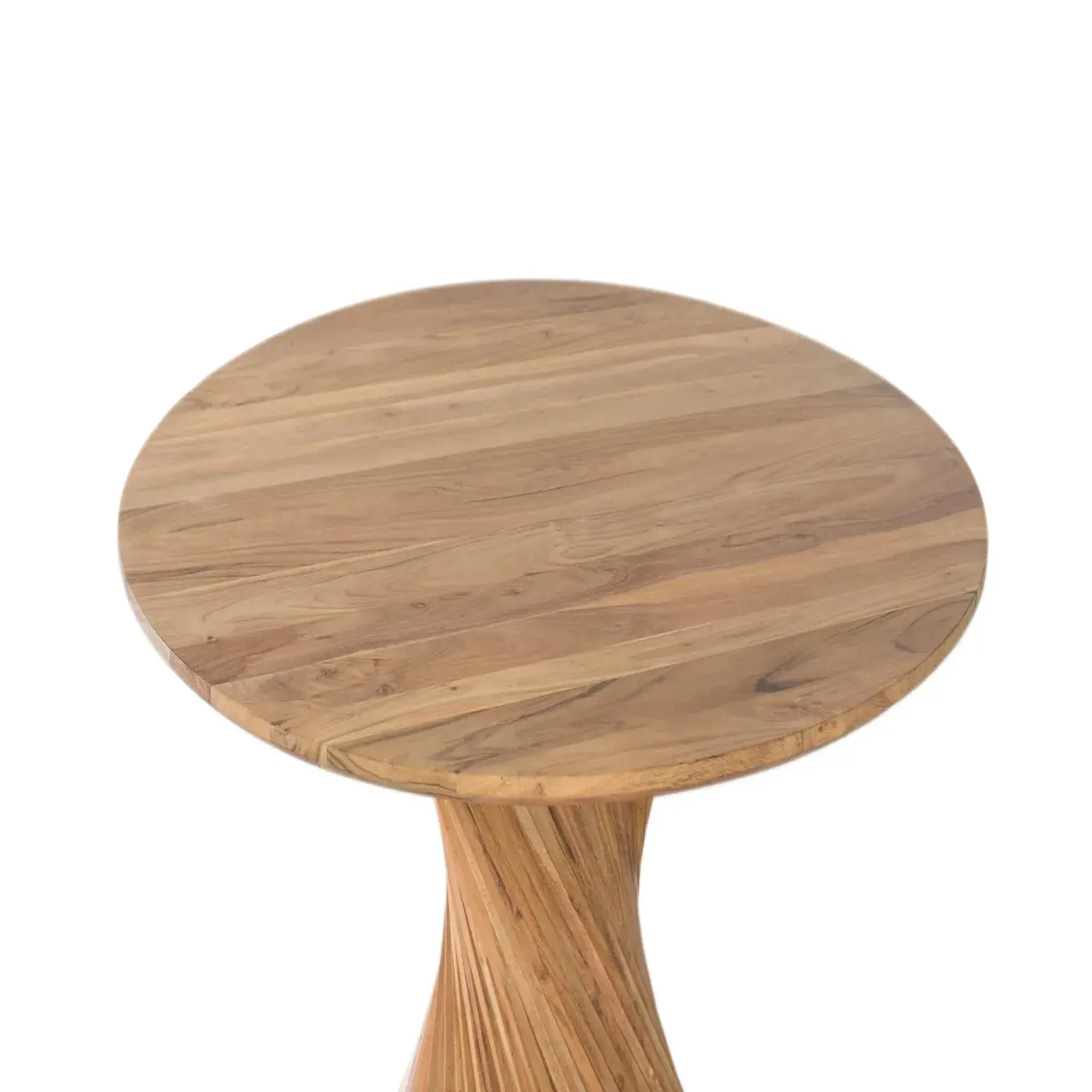 Voir la diapositive 3 : GINER Y COLOMER SL Tables à manger en bois d'acacia 130 cm style rustique moderne