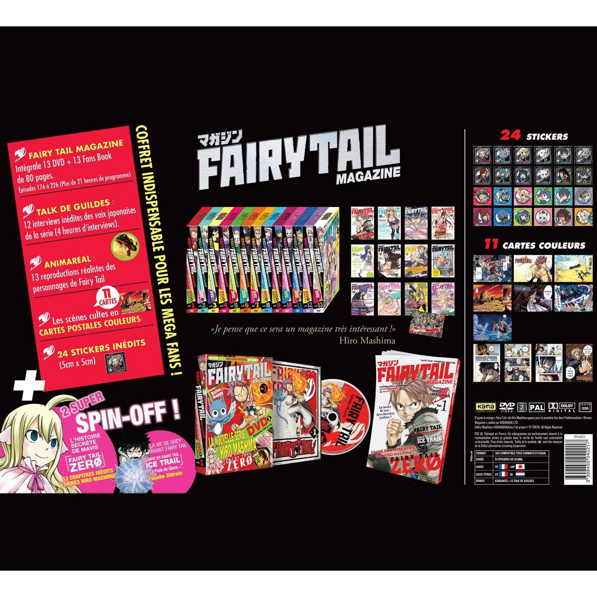 Fairy Tail Magazine - Intégrale - 13 coffrets DVD - Edition limitée