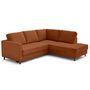 Voir la diapositive 5 : LISA DESIGN Jake - canapé d'angle droit 5 places convertible en fausse fourrure