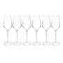 Voir la diapositive 1 : SECRET DE GOURMET Lot de 6 Flûtes à Champagne  Douro  31cl Transparent