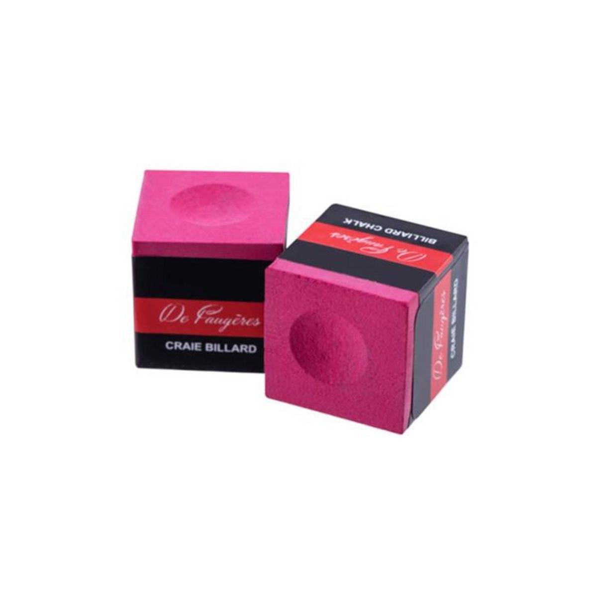 Paris Prix Lot de 12 Craies de Billard  Faugères  2cm Rouge