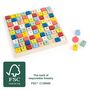 Voir la diapositive 3 : SMALL FOOT Small Foot - Wooden Sudoku Game Color, 82pcs. 11164