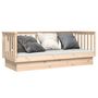Voir la diapositive 3 : VIDAXL Lit de jour sans matelas 90x190 cm bois de pin massif