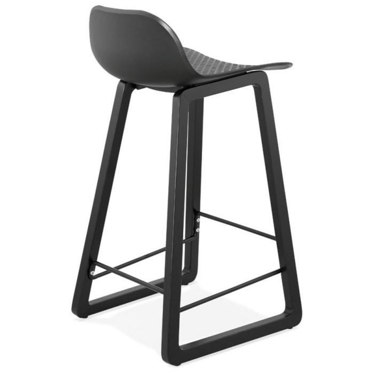 Paris Prix Tabouret de Bar Design  Toki  87cm Noir