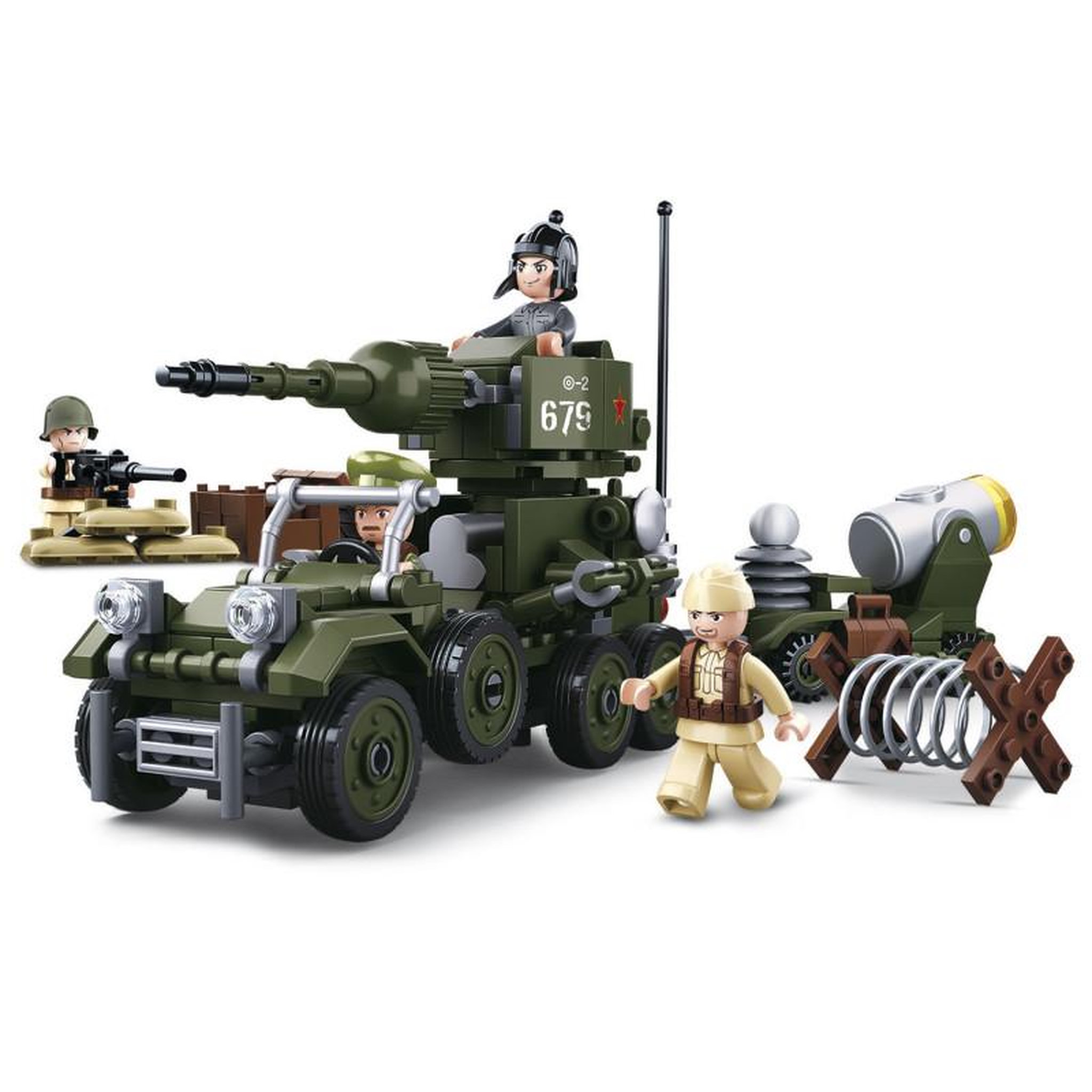 Voir la diapositive 2 : Sluban Sluban WWII - Giftset, 4in1