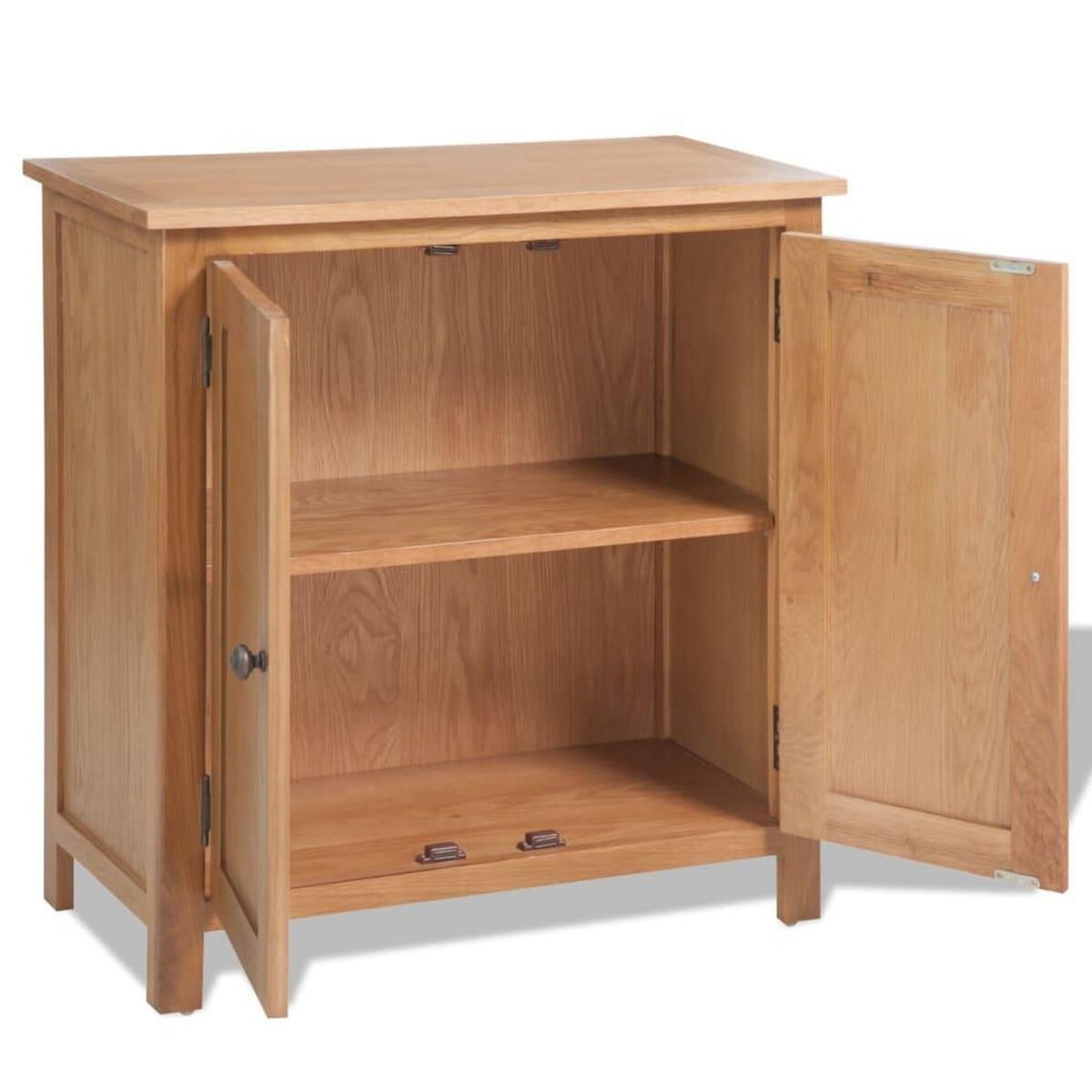 VIDAXL Buffet 70x35x75 cm Bois de chene massif