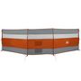 Voir la diapositive 4 : VIDAXL Brise vent de camping gris et orange 508x130 cm imperméable