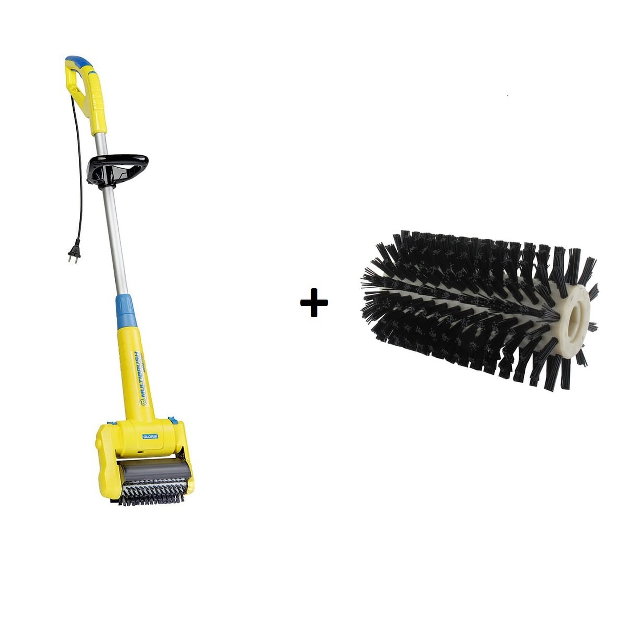 GLORIA Brosse électrique multibrush avec une brosse surface pierre