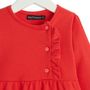 Voir la diapositive 2 : IN EXTENSO Robe col rond bébé fille