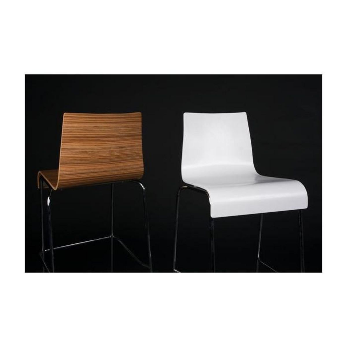 Paris Prix Tabouret de Bar  Forest  104cm Blanc