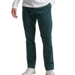 SUPERDRY Pantalon Chino  Foncé Homme Superdry Officers   W28. Coloris disponibles : Vert