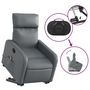 Voir la diapositive 5 : VIDAXL Fauteuil inclinable de massage Gris Similicuir