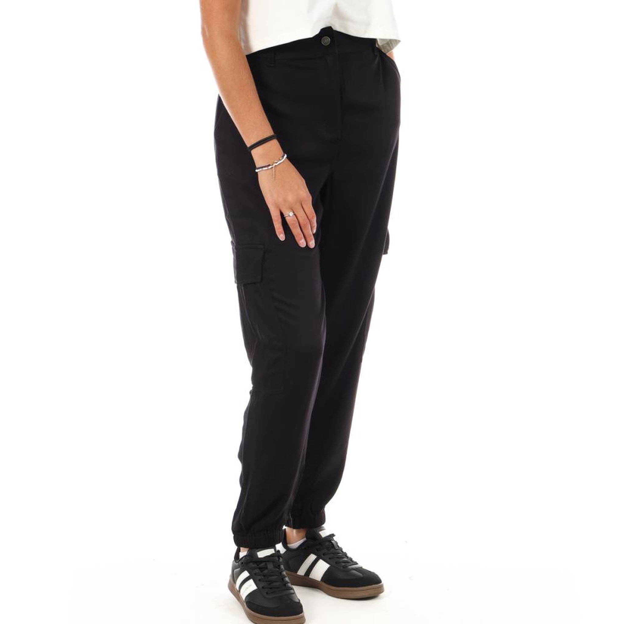 Voir la diapositive 1 : Lee Cooper Pantalon Fluide  Femme Lee Cooper Okarta