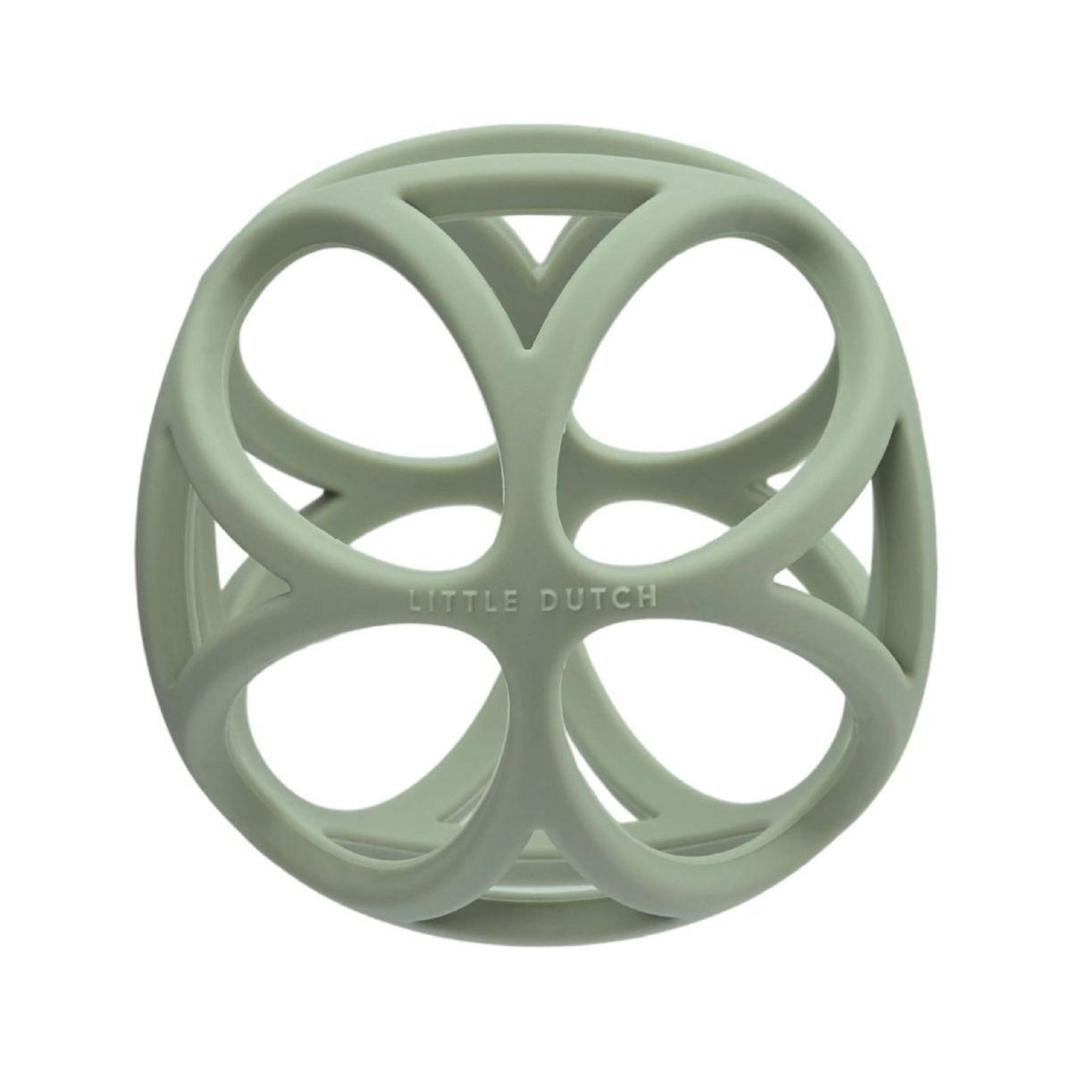 LITTLE DUTCH - Balle de Préhension Silicone Vert 2012521 – LanaLu Garçons et Filles