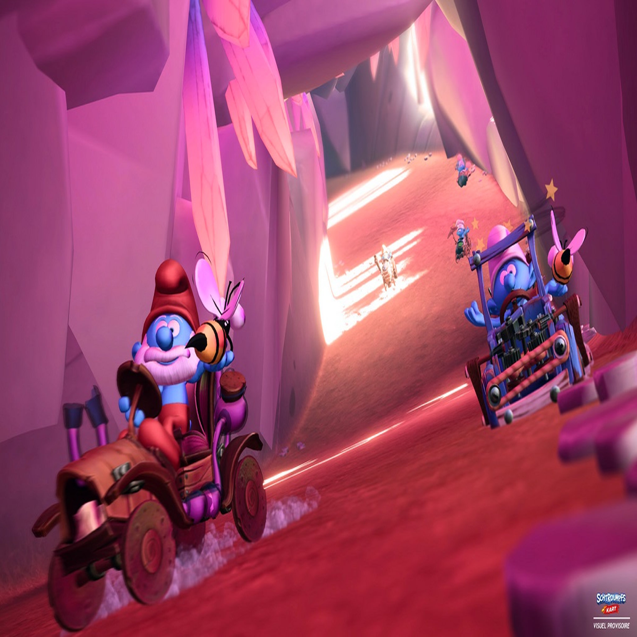 Voir la diapositive 6 : Schtroumpfs Kart Nintendo Switch