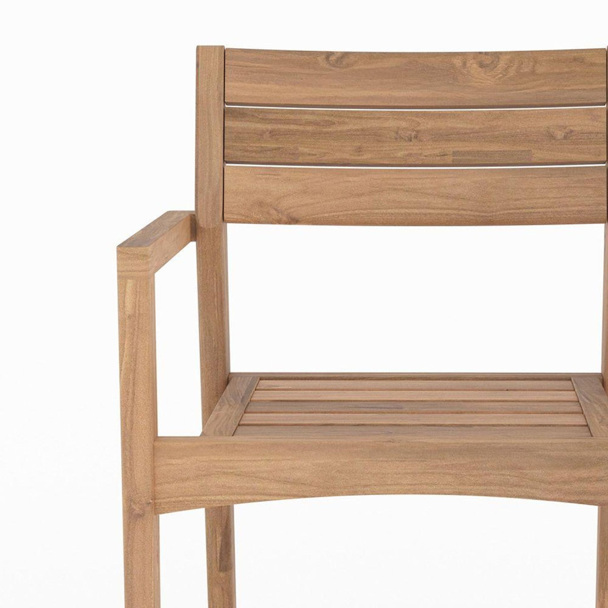 Rendez vous déco Table et chaises de jardin 8 personnes en bois de teck recyclé-Molo