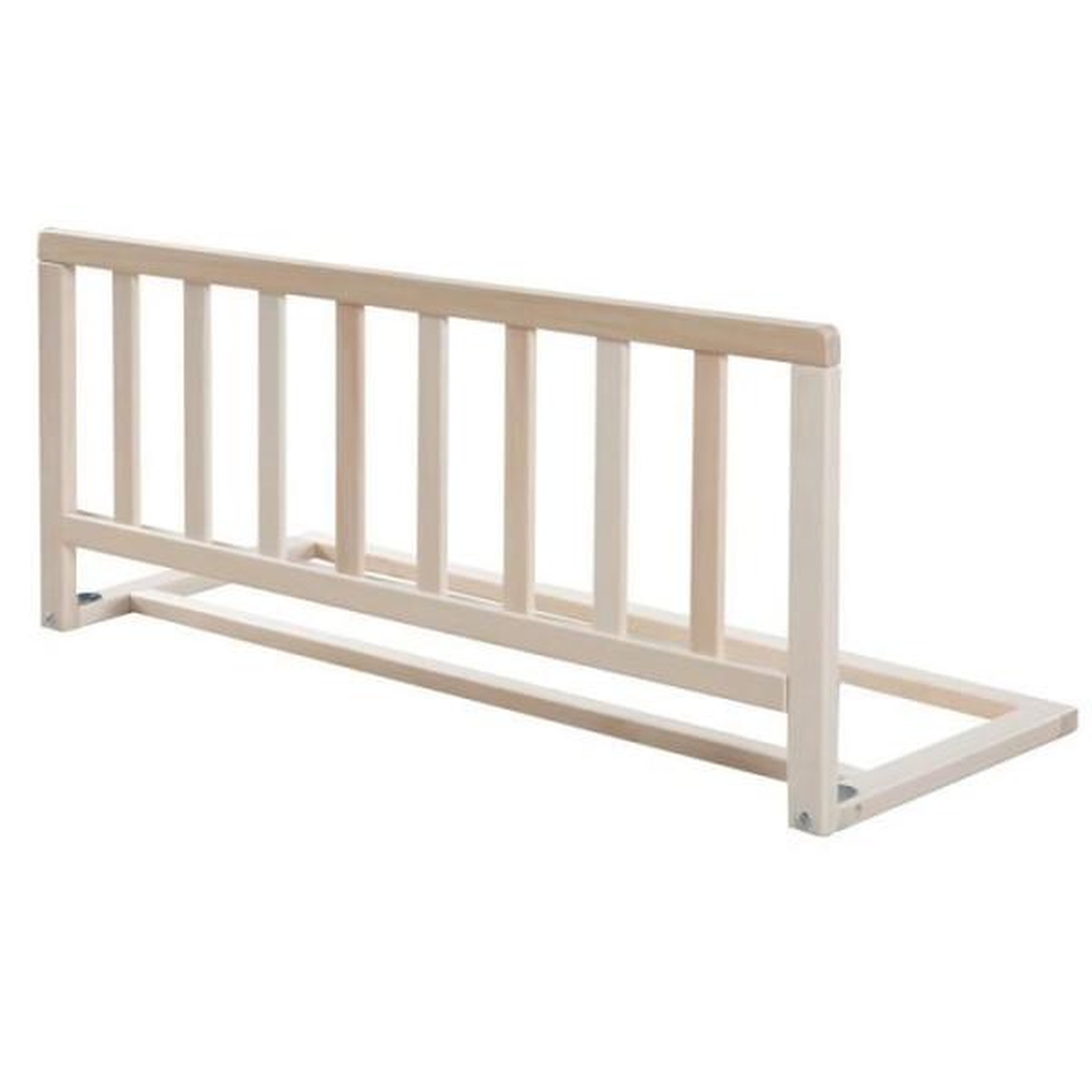 Roba Roba barriere de lit 90 cm - protection anti-chute sûre pour bébés et enfants - de 18 mois a 5 ans - montage facile - bois na