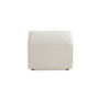 Voir la diapositive 4 : LISA DESIGN Arty - pouf d'appoint - en tissu mailles 3d